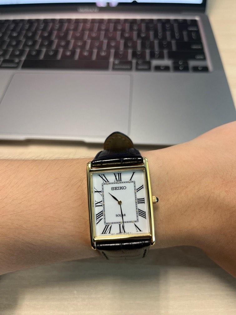 Rare Seiko SUP880 (Cartier Homage), Women's Fashion, Watches & Accessories,  Watches on Carousell
