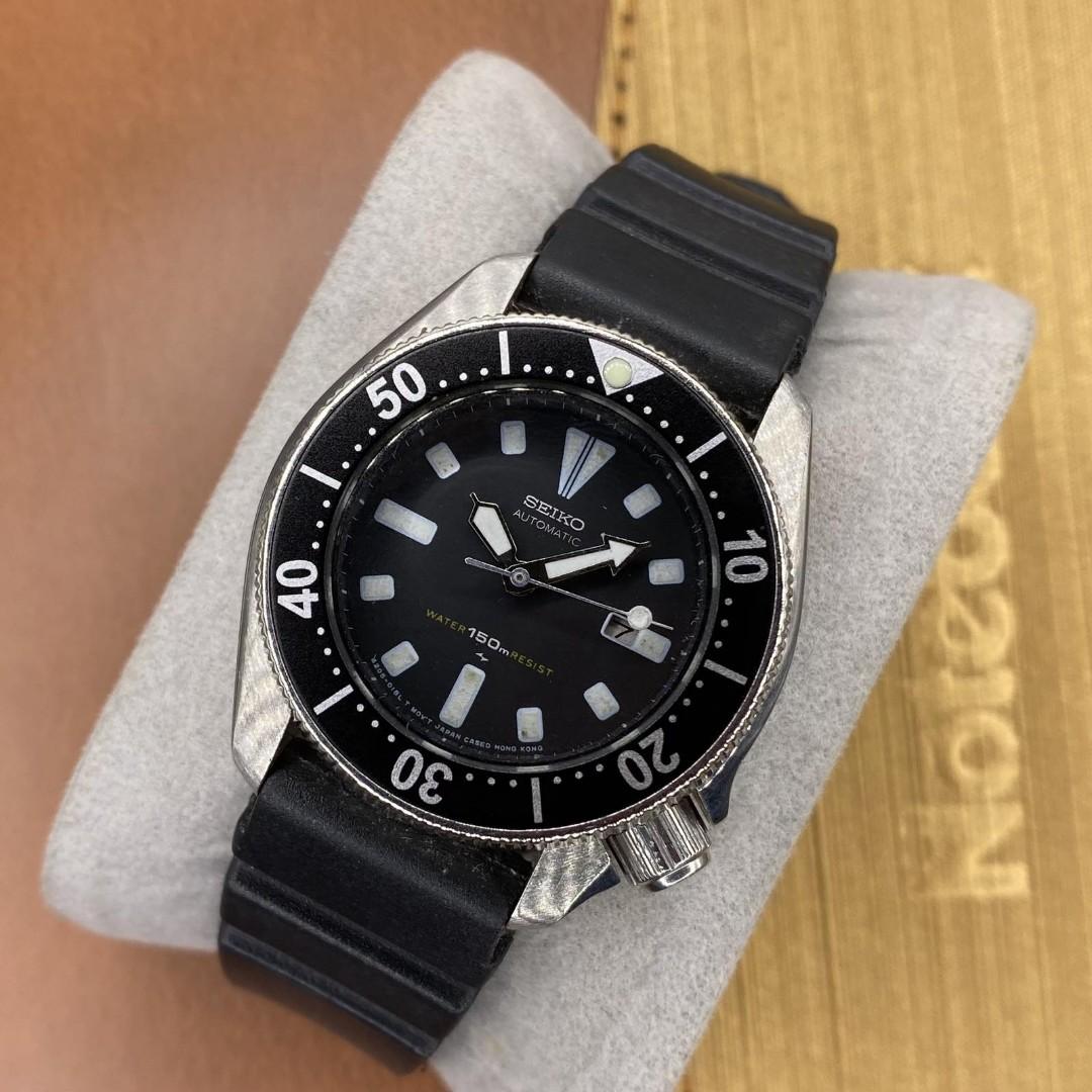 Rare Vintage Seiko 4205-0140 Movement Japan Cased Hong Kong Diver's 150 ...
