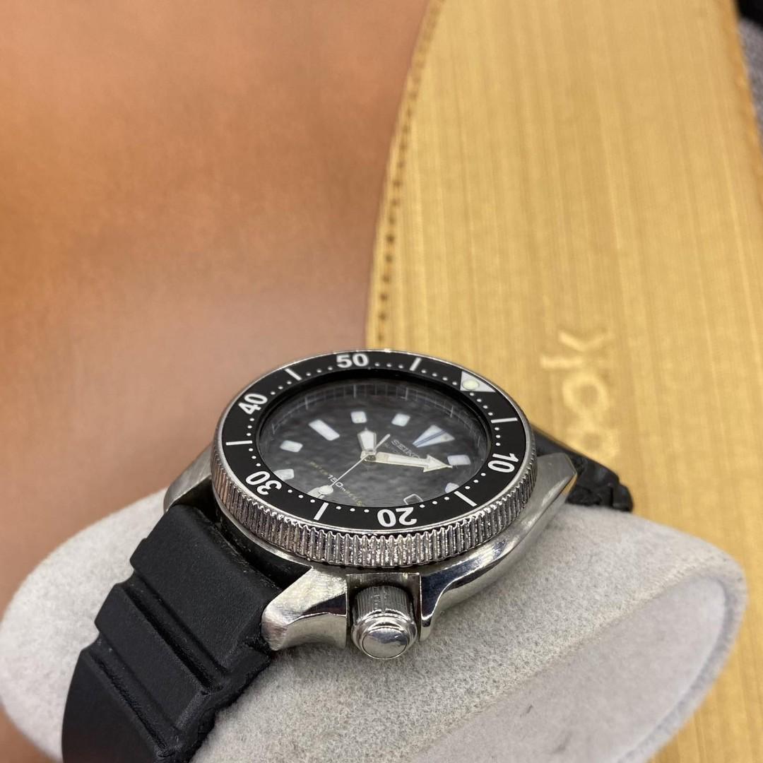 Rare Vintage Seiko 4205-0140 Movement Japan Cased Hong Kong Diver's 150 ...