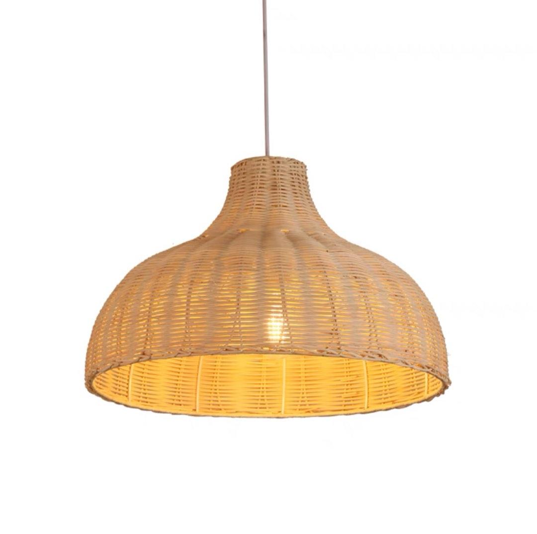 Rattan Hanging Light, Furniture & Home Living, Lighting & Fans