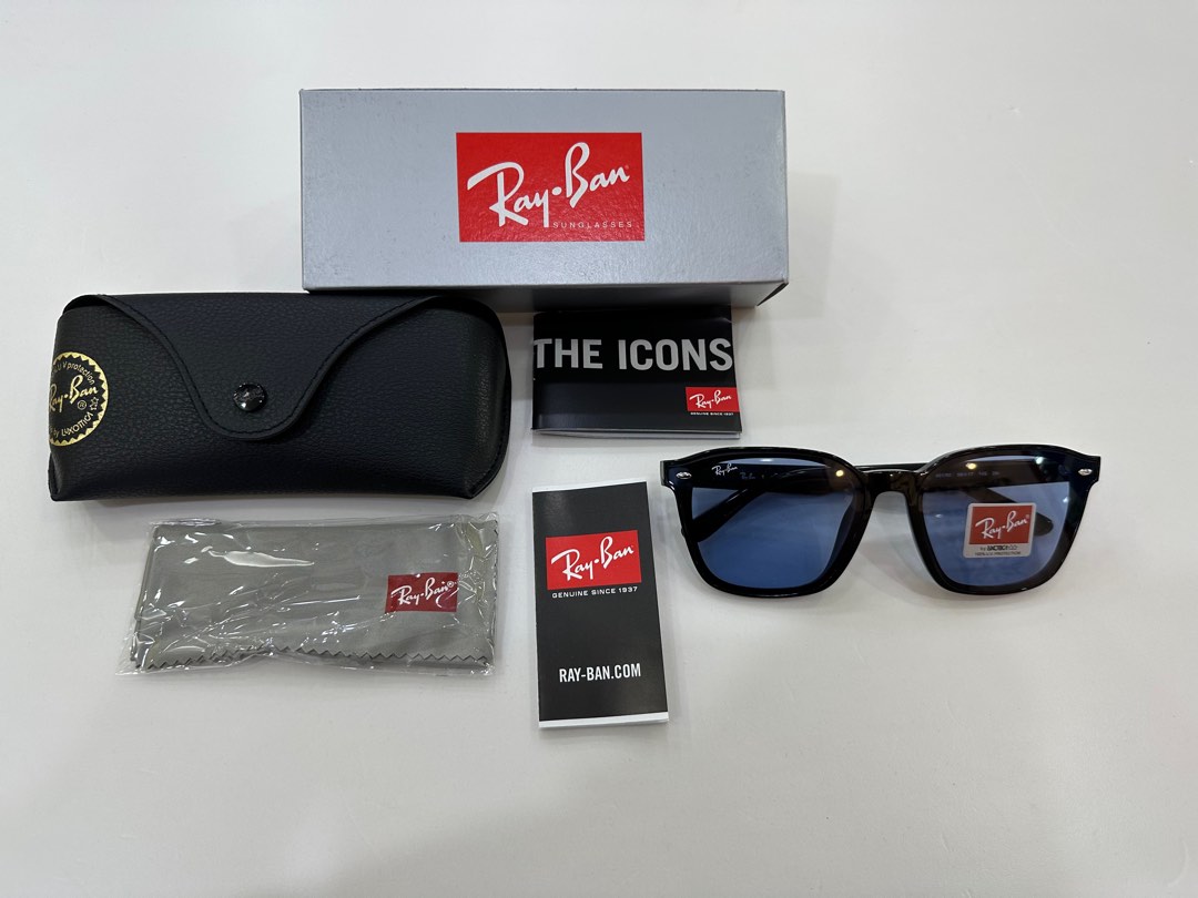Ray Ban Sunglasses RB4392D 601/80, Men's Fashion, Watches & Accessories ...