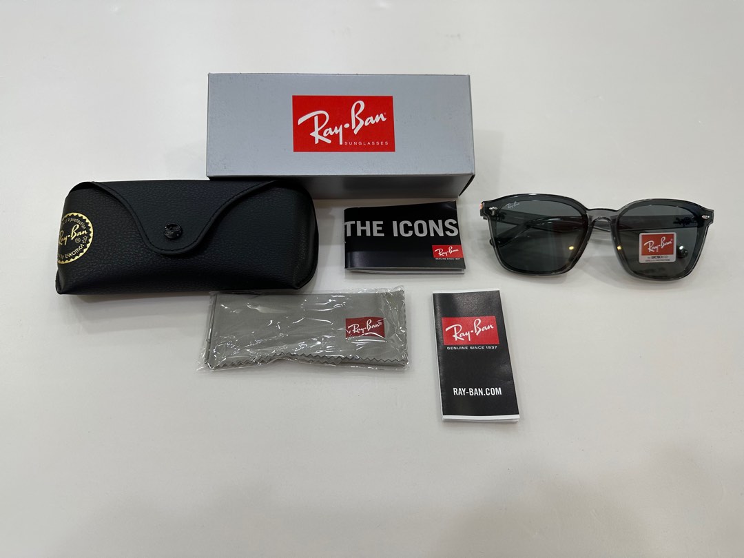 Ray Ban Sunglasses RB4392D 6450/87, Men's Fashion, Watches ...