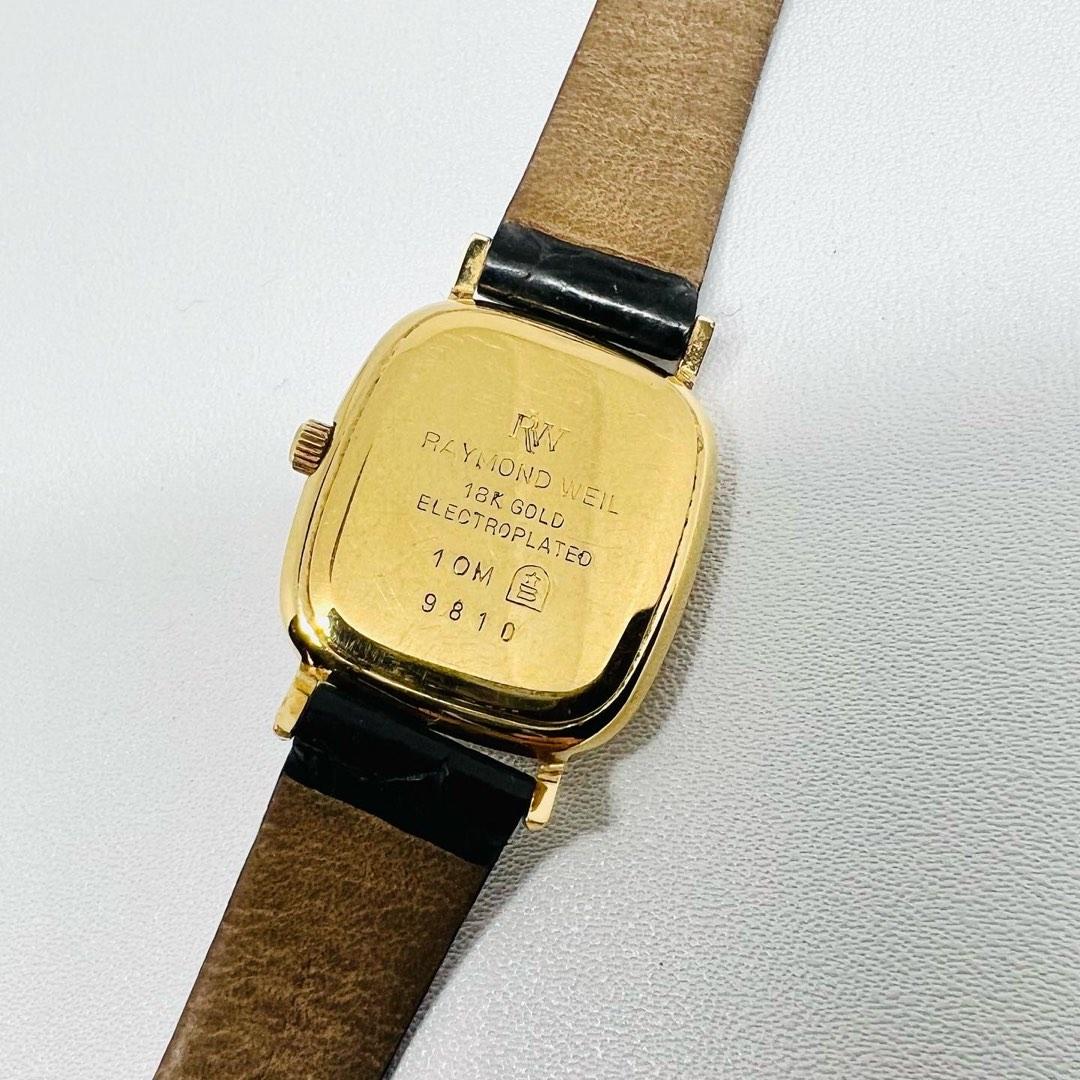Raymond weil cheap gold 18k