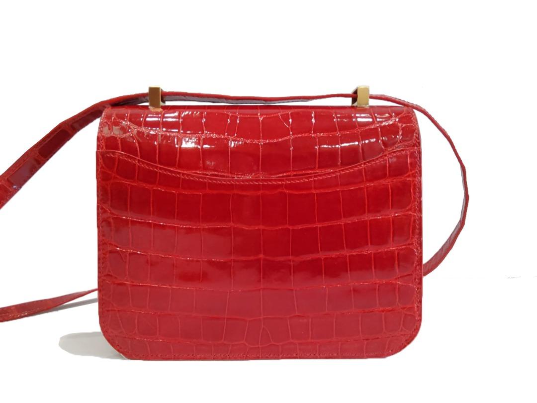 Red croc crossbody bag online