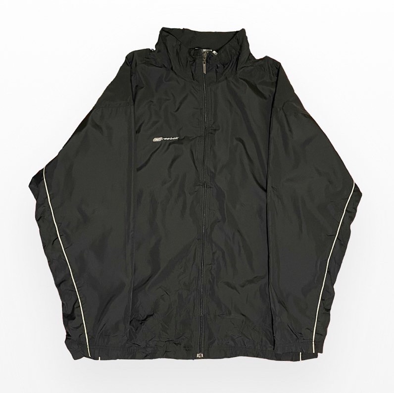 Reebok Black Windbreaker