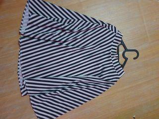 Rok salur import bawahan mayung garis