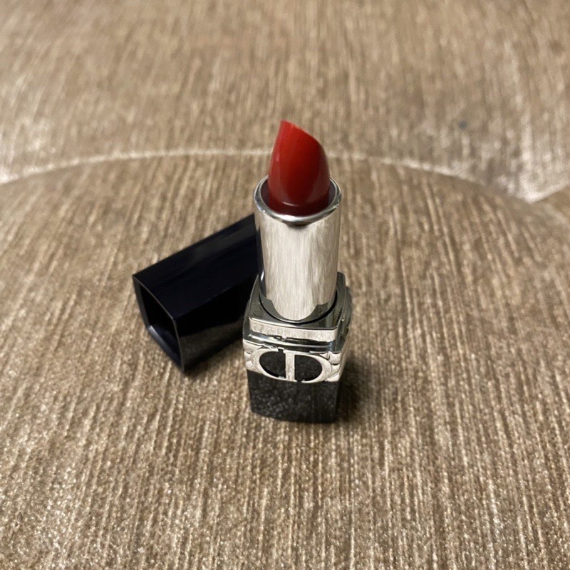 Rouge Dior Lipstick Mini in 999 Satin, Beauty & Personal Care, Face