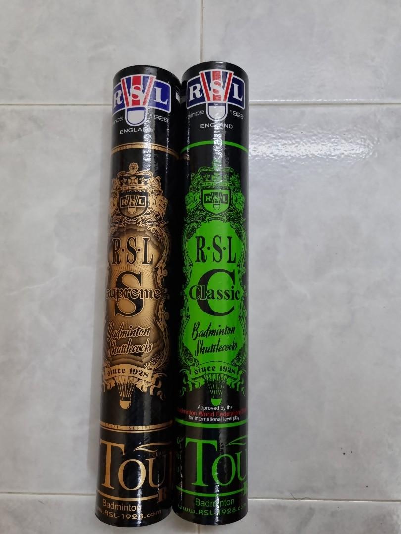 RSL Badminton Shuttlecock, Sports Equipment, Sports & Games, Racket