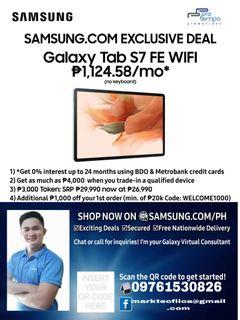 Samsung tab s7 fe wifi