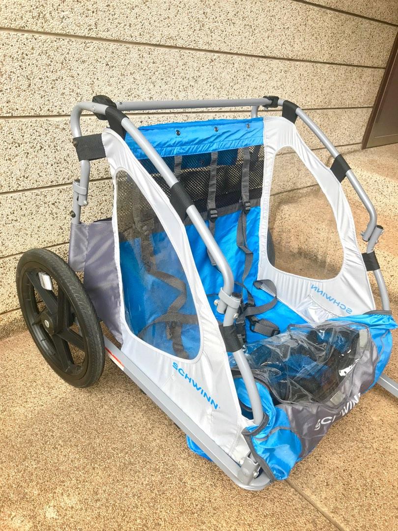 Schwinn shuttle best sale foldable bike trailer