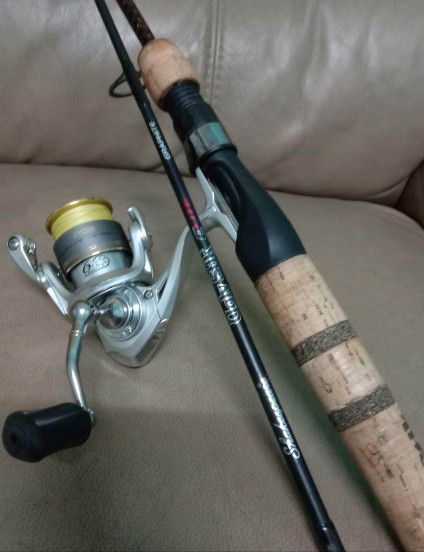 Set Pancing ultralight reel Ryobi dan ugly stik rod, Sports Equipment,  Fishing on Carousell