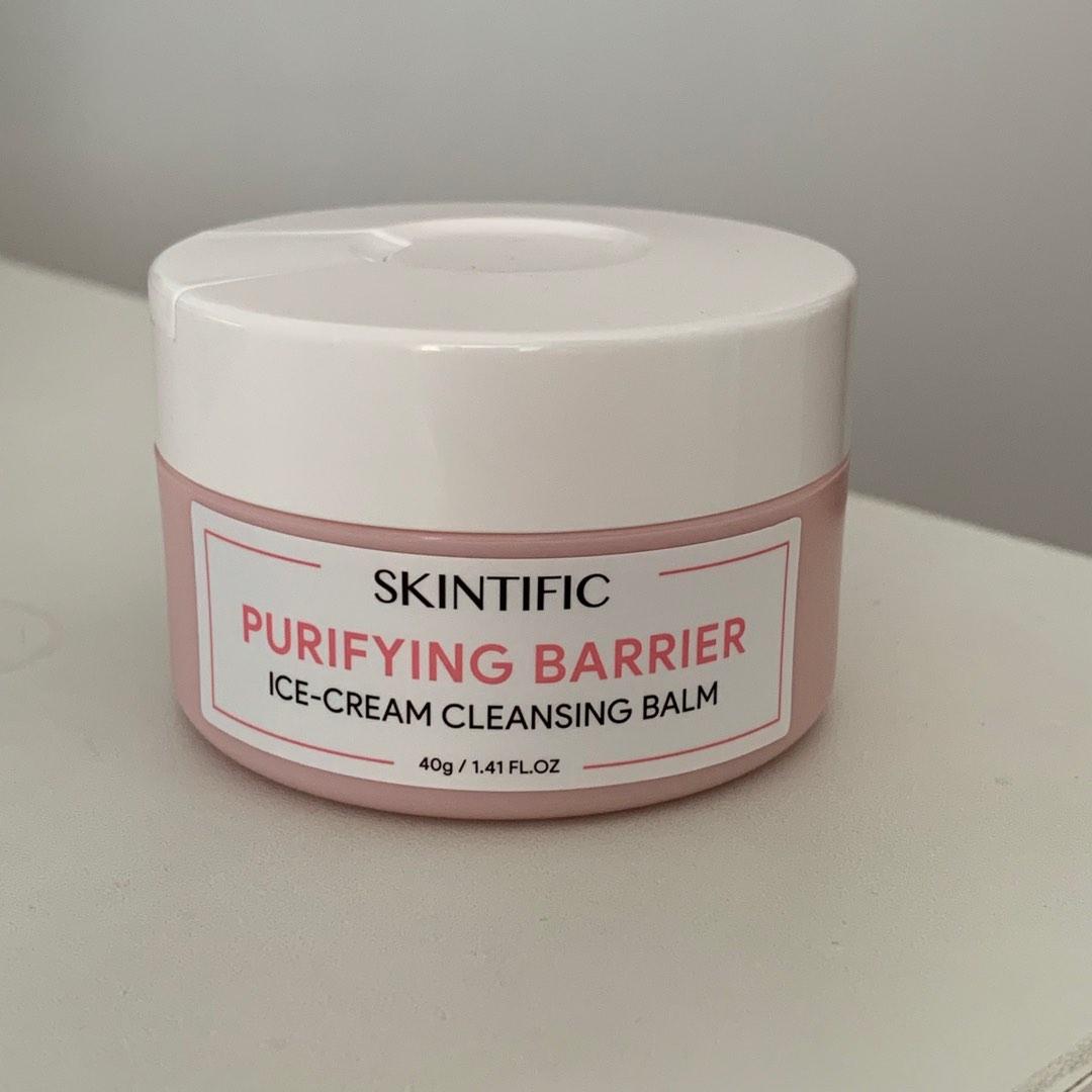 Skintific Ice cream cleansing balm, Kesehatan & Kecantikan, Kulit