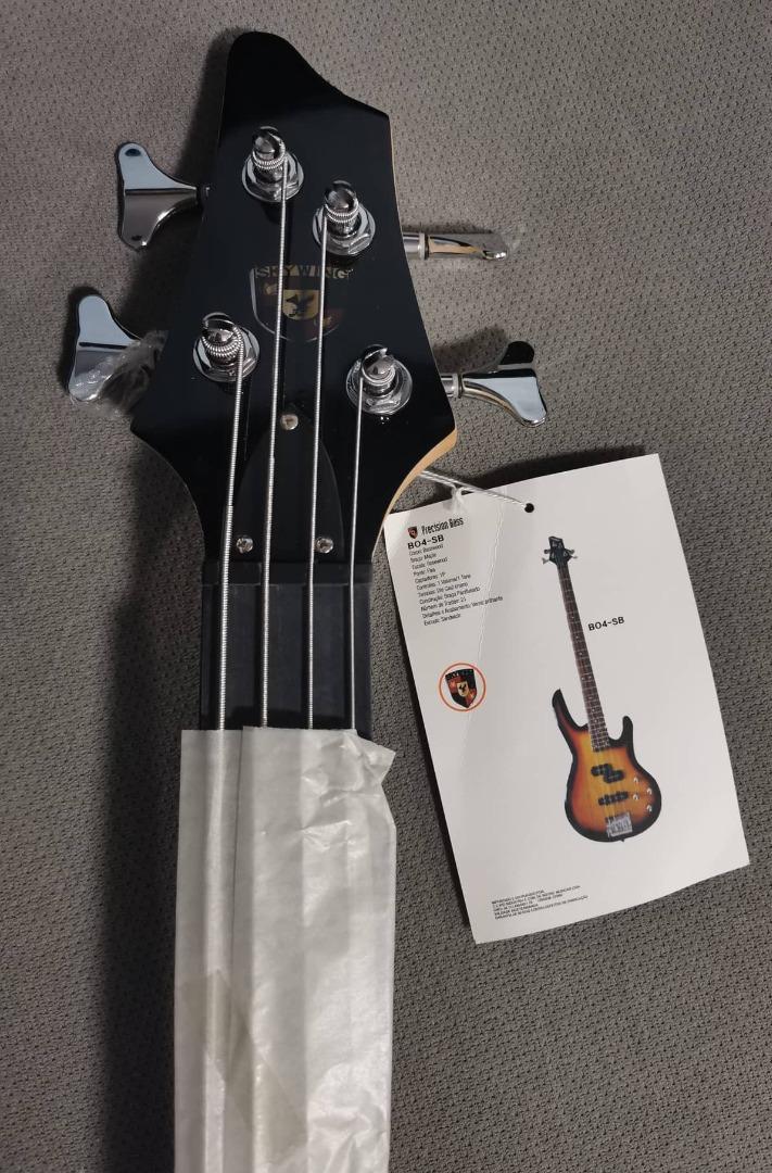 Skywing Bass Guitar 4 String Blue, Hobbies & Toys, Music & Media