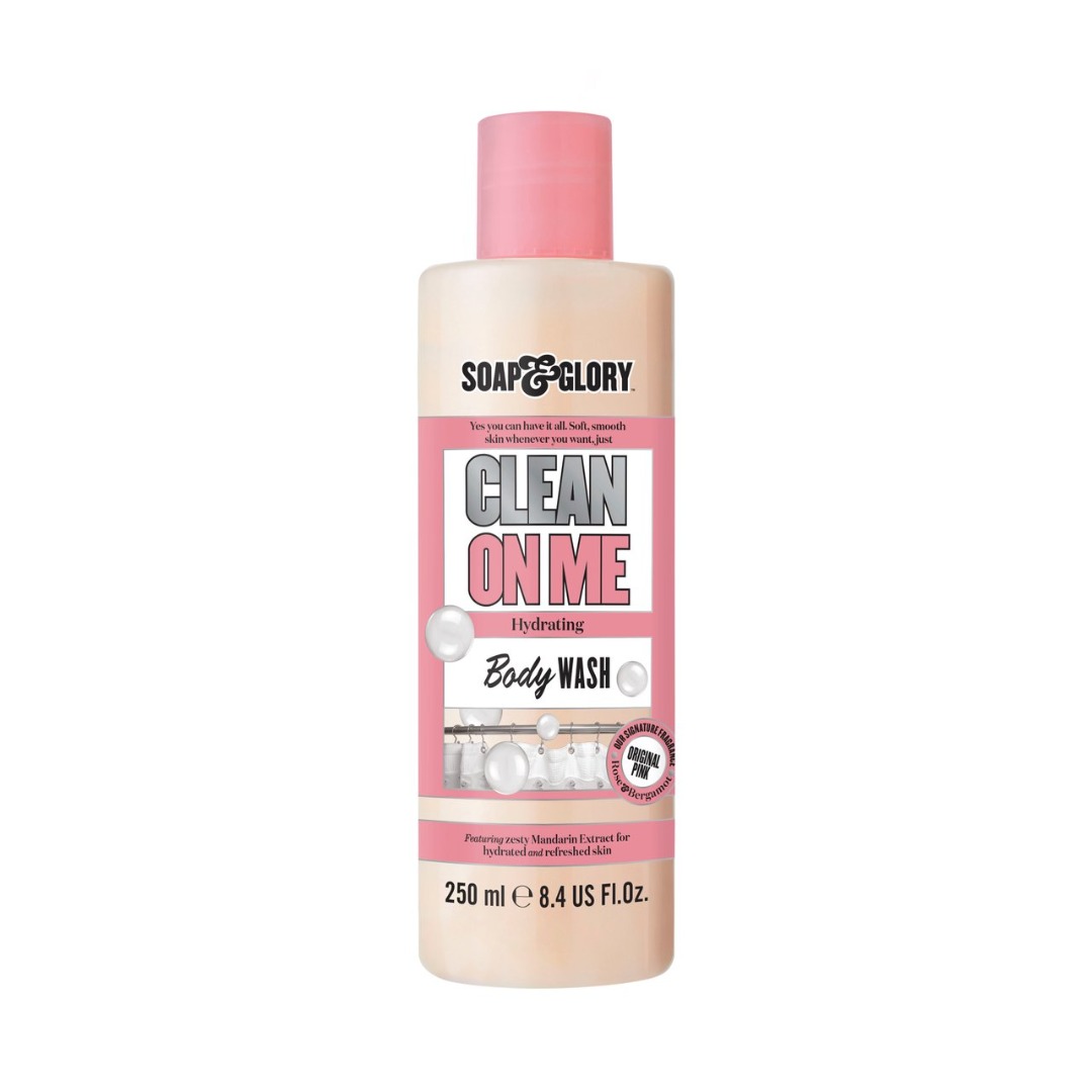 SOAP GLORY CLEAN ON ME HYDRATING BODY WASH 250 ML free shipping