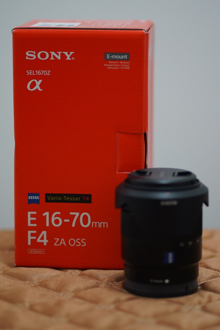 Sony 16-70mm F4 SEL1670Z, 攝影器材, 鏡頭及裝備- Carousell