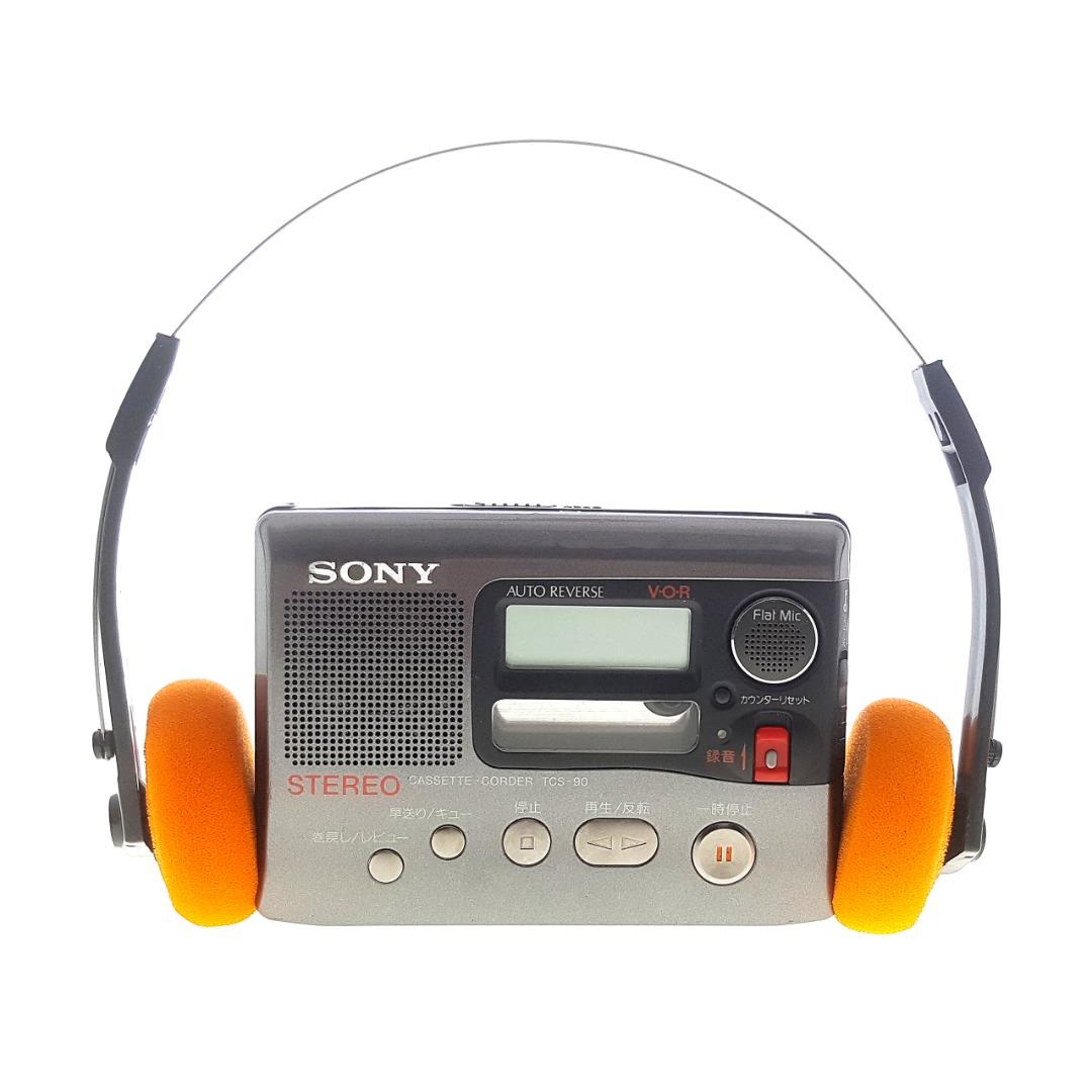 Sony Walkman TCS90 Portable Cassette Player and Recorder In Excellent