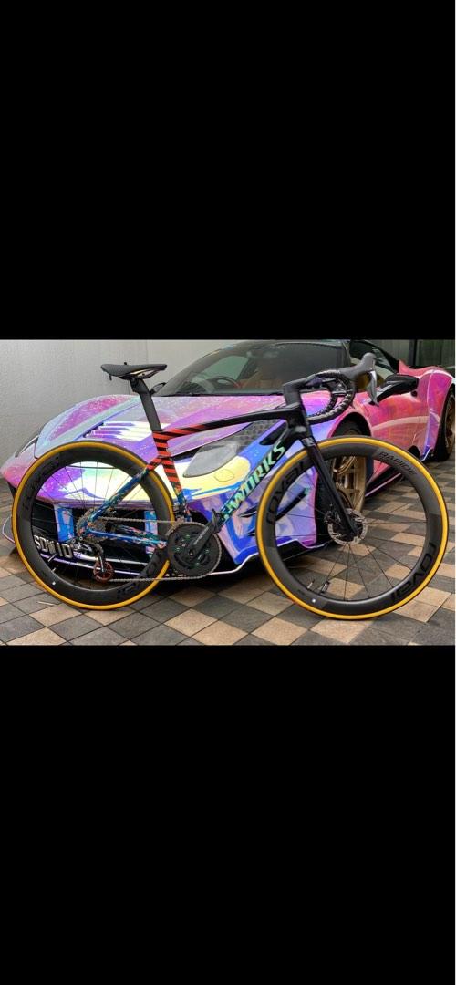 Specialized Sworks Tarmac SL7 SRM Power carbon fibre (Category: Bicycles) located in Singapore. Submitted by Chris_Rio (Listing ID 1192643955, Image 2). Description: Spent 26k to build the bike, Very good conditioned, serviced by cycle labs Will throw in free goodies like sworks helmet, and even garmin Beautiful SRM power Meter Don’t low ball, I not urgent sale.