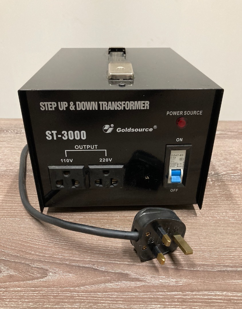 Step Up/Down Transformer 3000W, TV & Home Appliances, Electrical ...