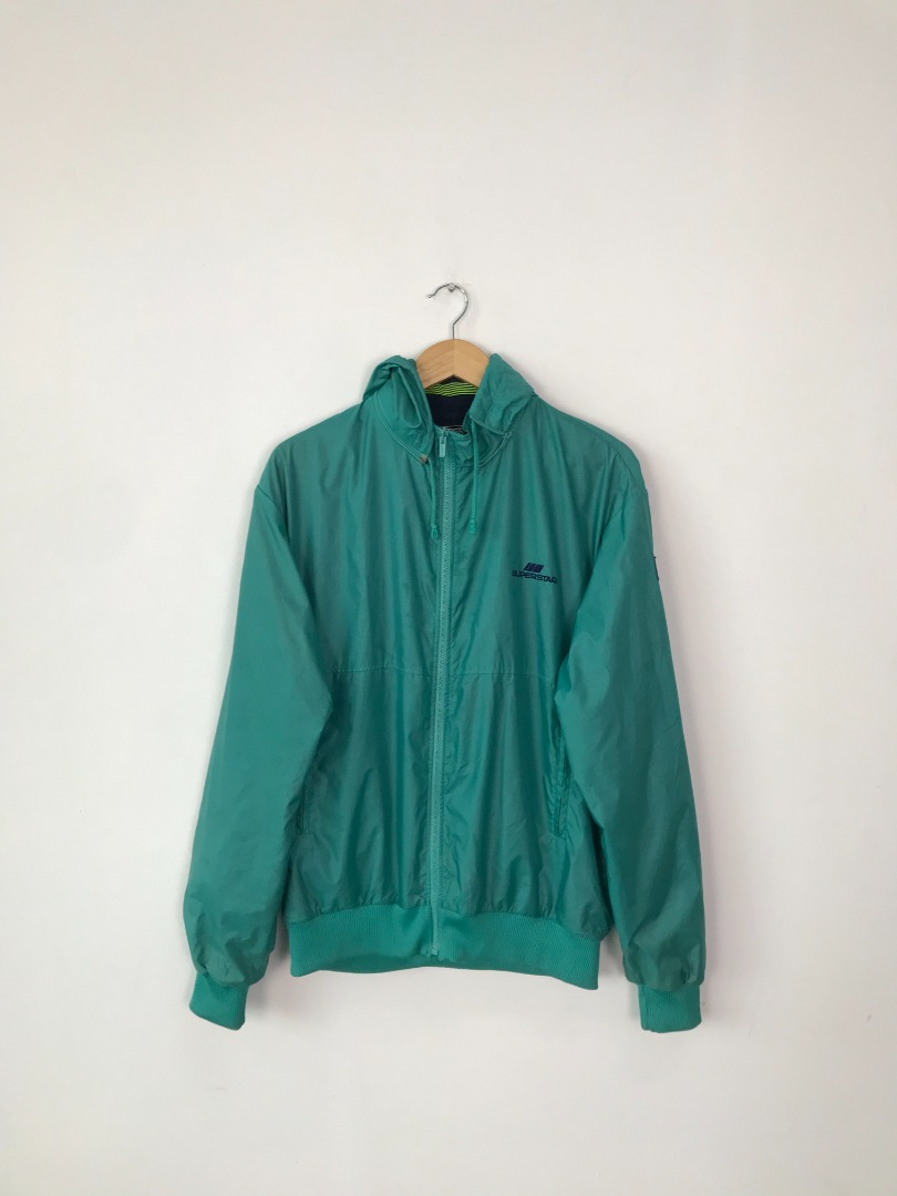 Superstar windbreaker deals green