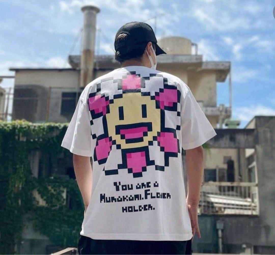 新品☆PANGAIA×村上 隆 フラワー プリント Tシャツ カイカイキキ