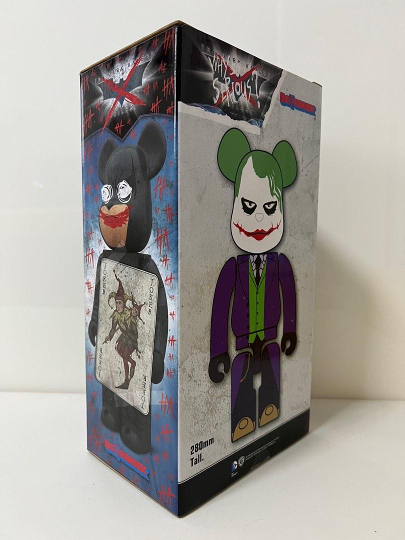 The Joker Bearbrick 400% - DC Comics Batman Knight Joker, Hobbies ...