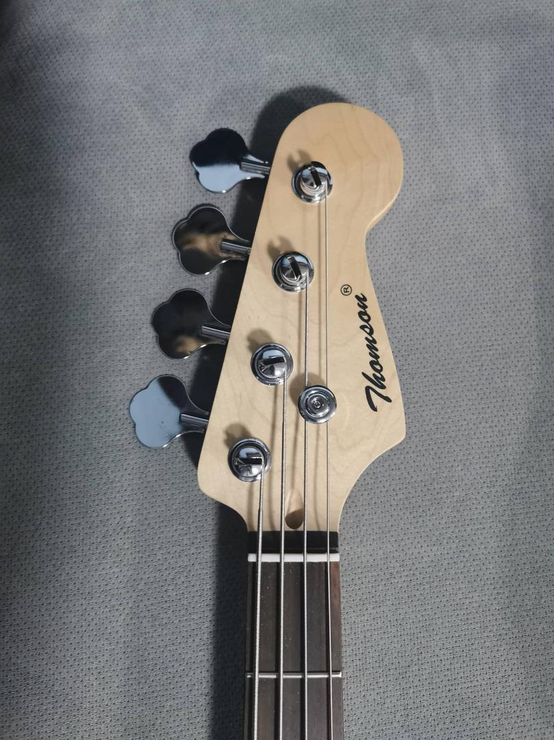 THOMSON JAZZ BASS GUITAR 4 STRING (Category: Musical Instruments) located in Manila. Submitted by sportshubb (Listing ID 1192706767, Image 3). Description: THOMSON JAZZ BASS GUITAR 4 STRING 5,700 Php Fret: 21 Body: Solid Ash Wood Neck: Maple Fingerboard: Rosewood Pickup: J-J (2 Single Coil) Controls: 1V+2T Scale Length: 34-1/10" (866) Machine Head: Diecast FB Page: Facebook.com/sportshubb FOR : TM - 09553905436 SMART - 09693536529 We can do door 