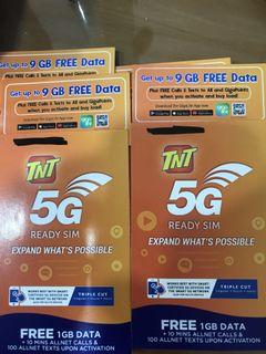 Smart TNT special number sim Authentic New Number auspicious number lucky number SIM 5g 