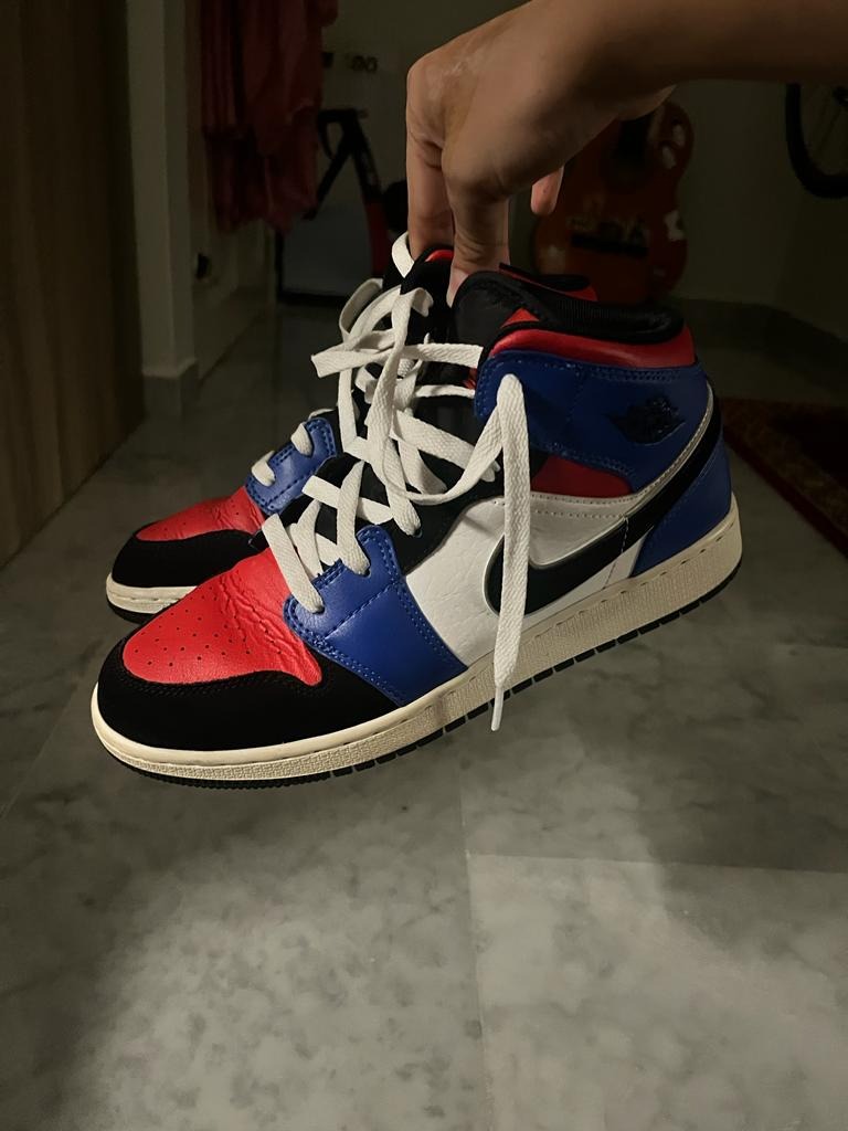Air jordan 1 mid gs top 3 outlet