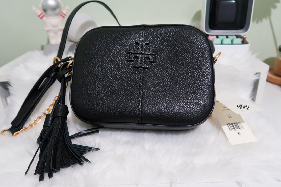TORY BURCH McGraw Camera Bag  Unboxing, Review, and What Fits! 