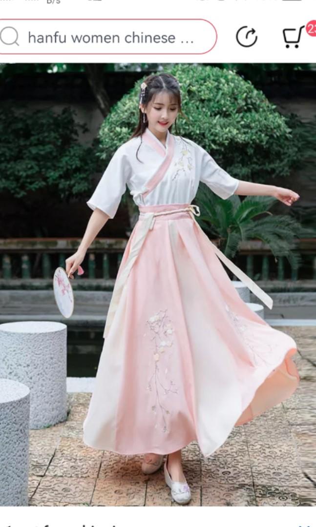 Traditional Chinese Costume Hanfu 汗服 Women, Women's Fashion, Dresses u0026  Sets, Dresses on Carousell