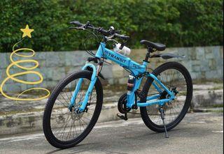 Transit foldable bicycle