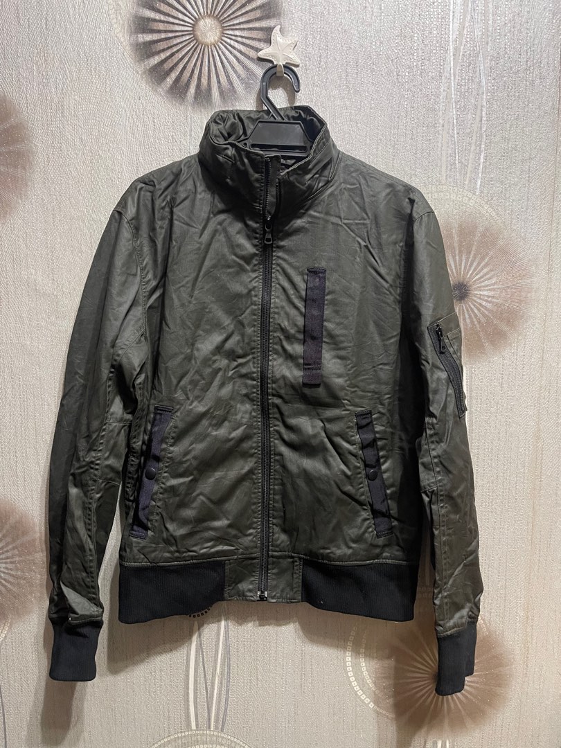 Uniqlo coated cloth jacket discount