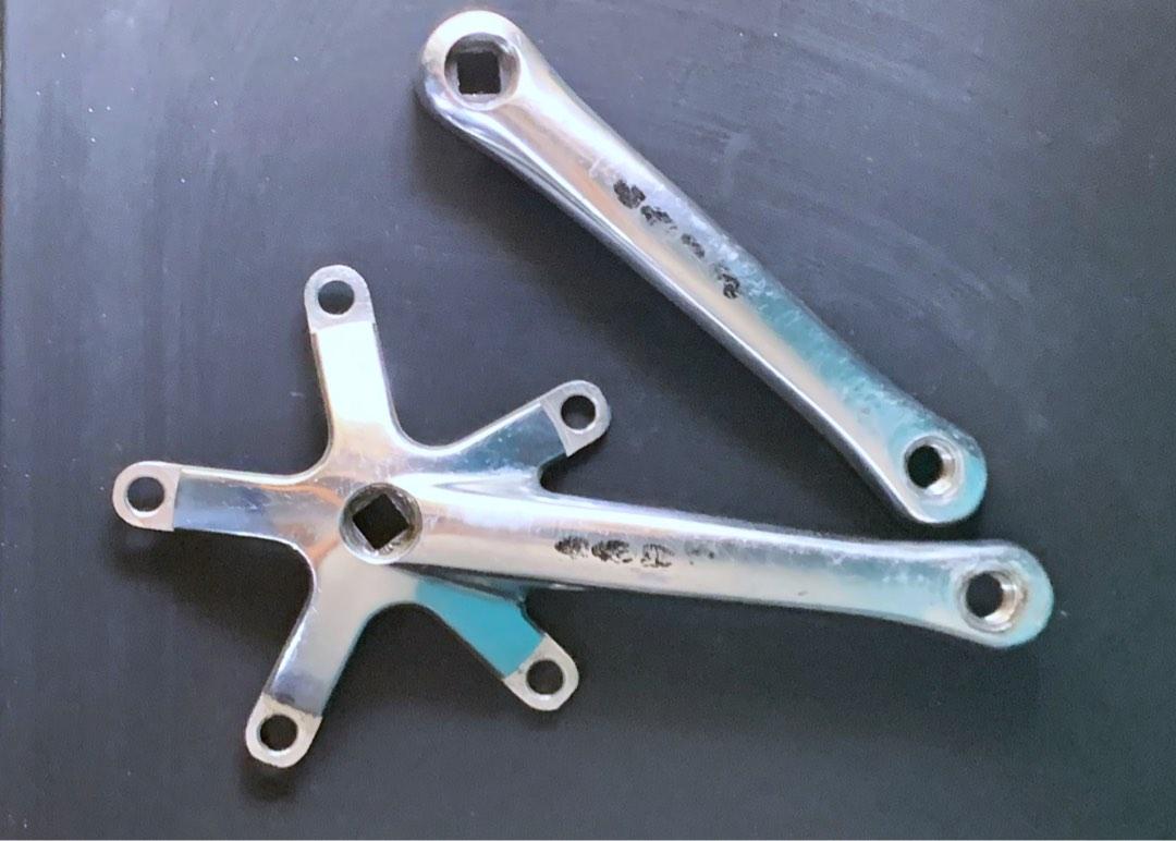 Up for Sale is Vintage Coda 170 mm 130 BCD Set CPI 9 Road bike Crank arm