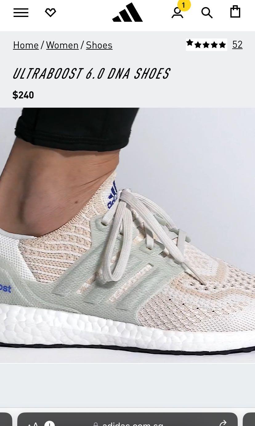 US7 UK5.5 Ultraboost 6.0 DNA Women s Fashion Activewear on Carousell