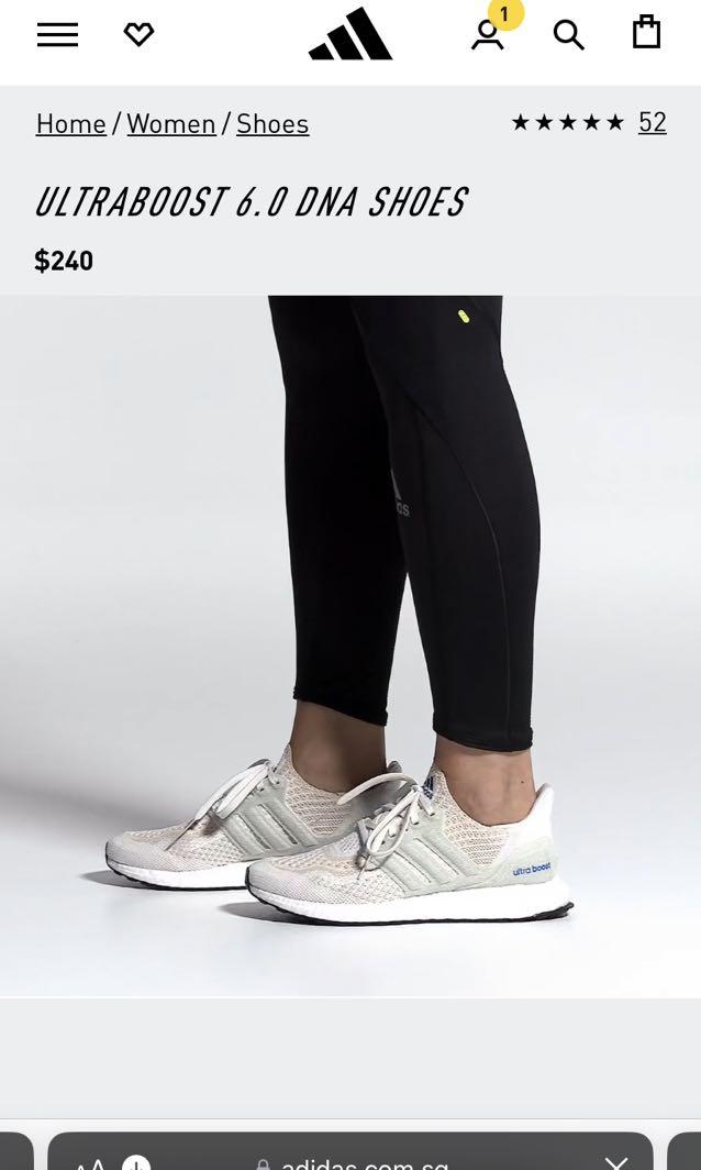 US7 UK5.5 Ultraboost 6.0 DNA Women s Fashion Activewear on Carousell