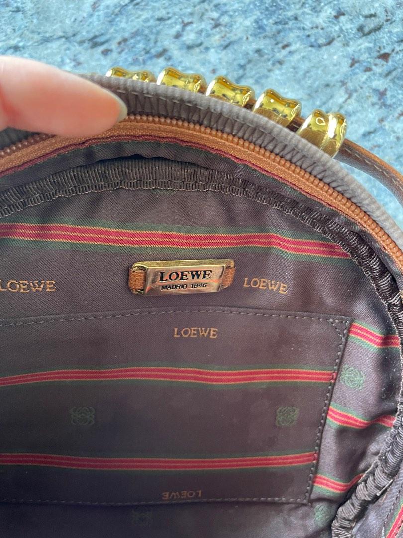 Vintage LOEWE Velazquez Vanity Pouch Handbag, Luxury, Bags & Wallets on ...
