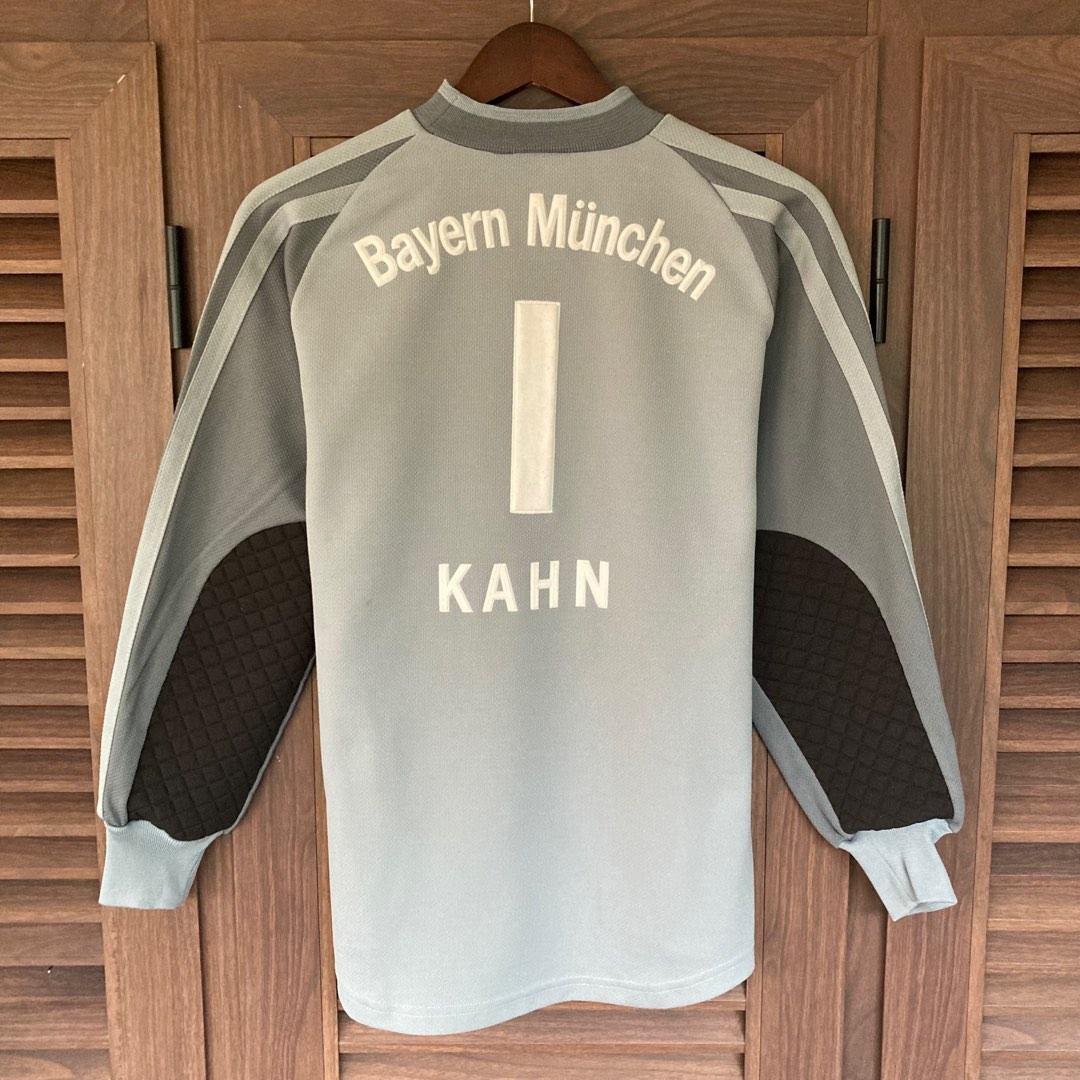 Oliver Kahn Bayern Munich 1998-1999 Home Goal Keeper Jersey Trikot