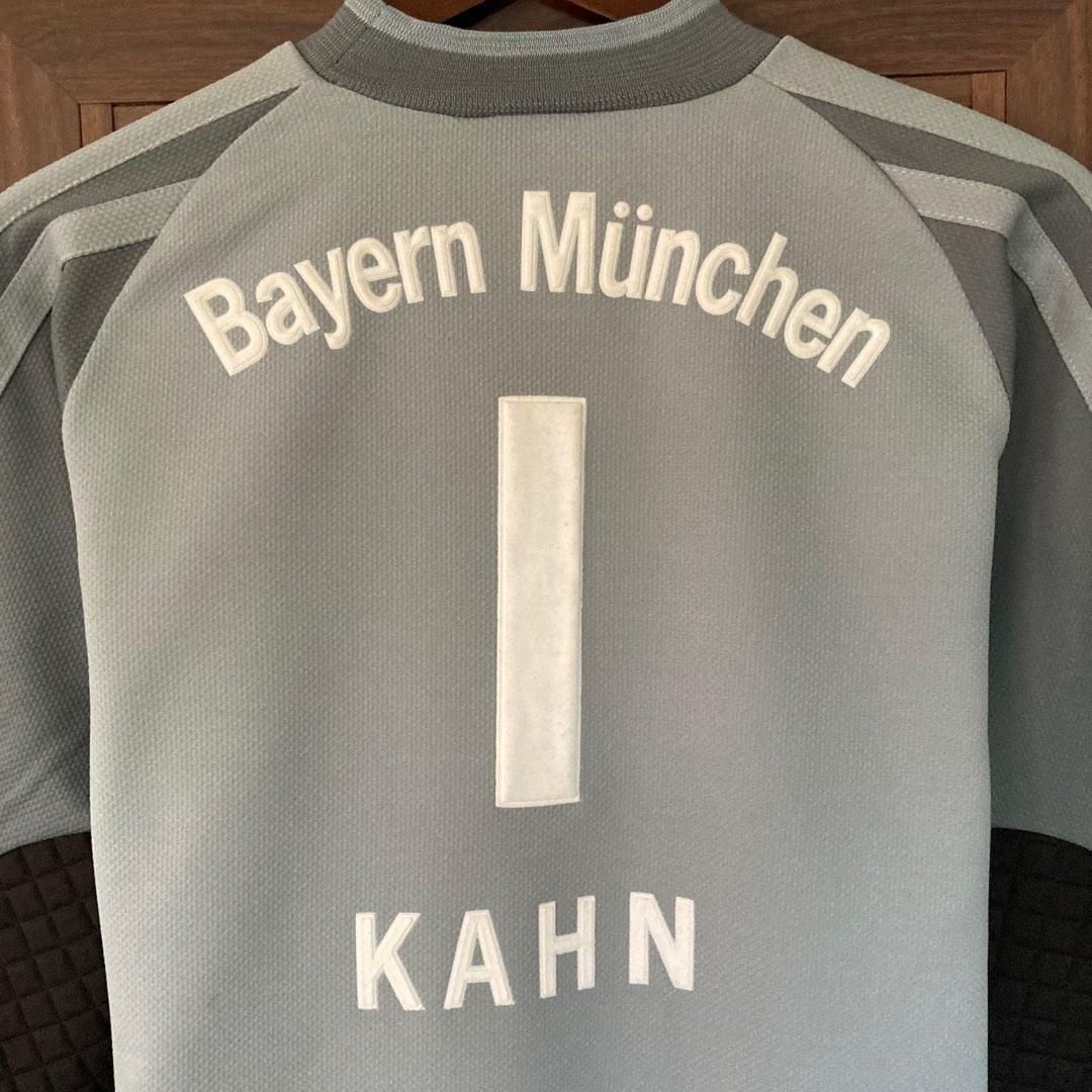 Oliver Kahn Bayern Munich 1998-1999 Home Goal Keeper Jersey Trikot