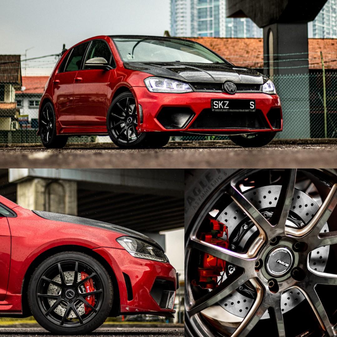 Volkswagen BREMBO Big Brake Kits Golf MK6 MK7 TSI GTI R / Jetta