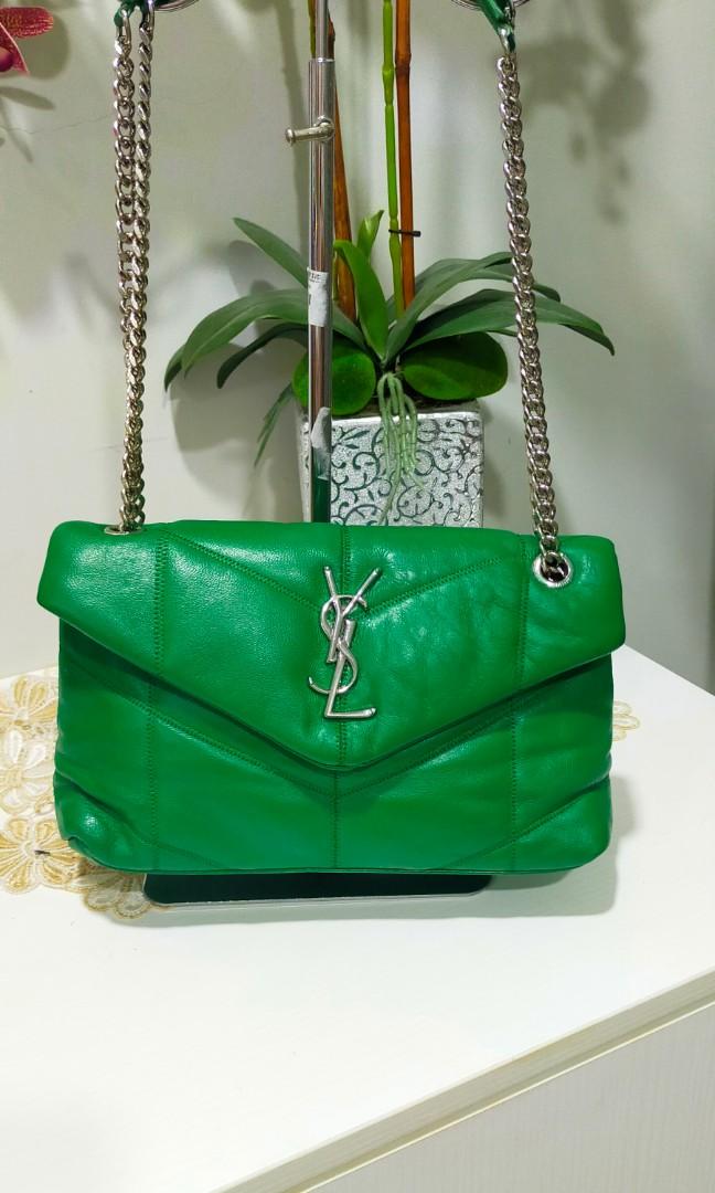 YSL puffer green selected bundle bag Luxury Bags Wallets on