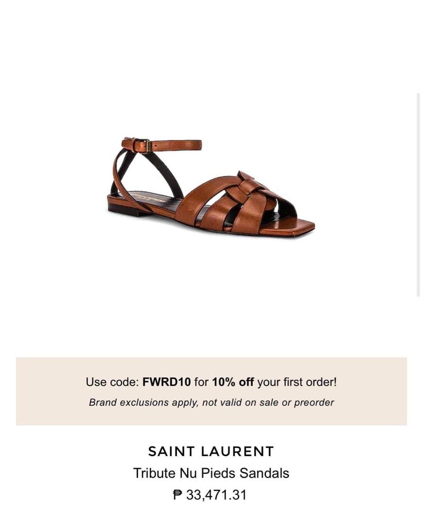 Ysl nu pieds sandals sale sales