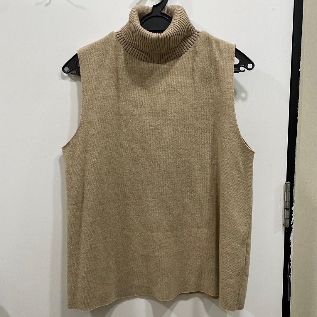 Zara beige sweater vest Clearance