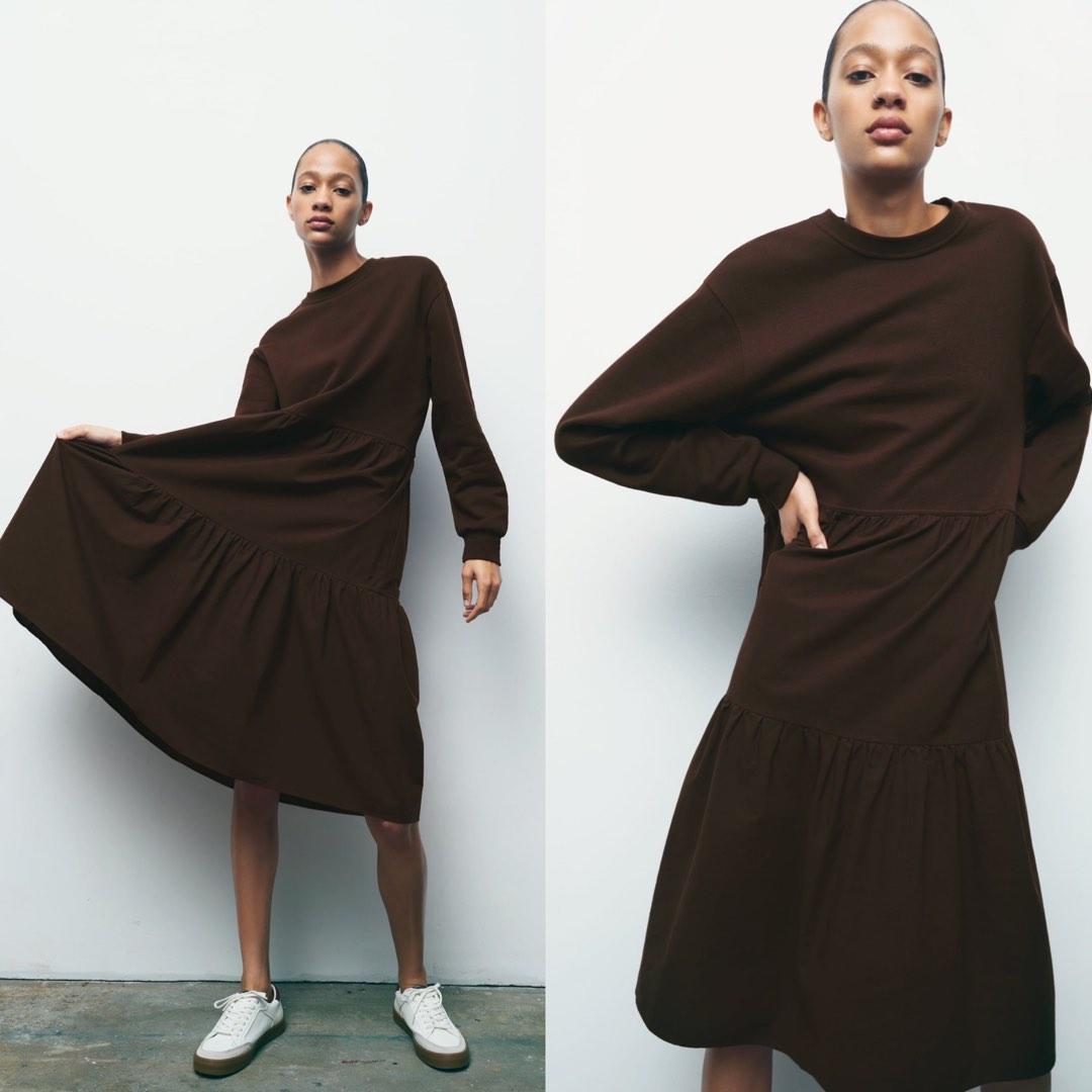 Zara 2025 plush dress