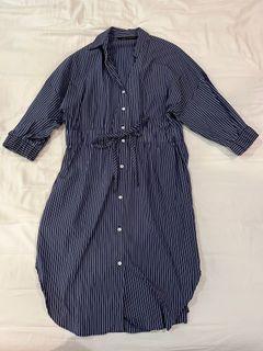 Zara striped dress