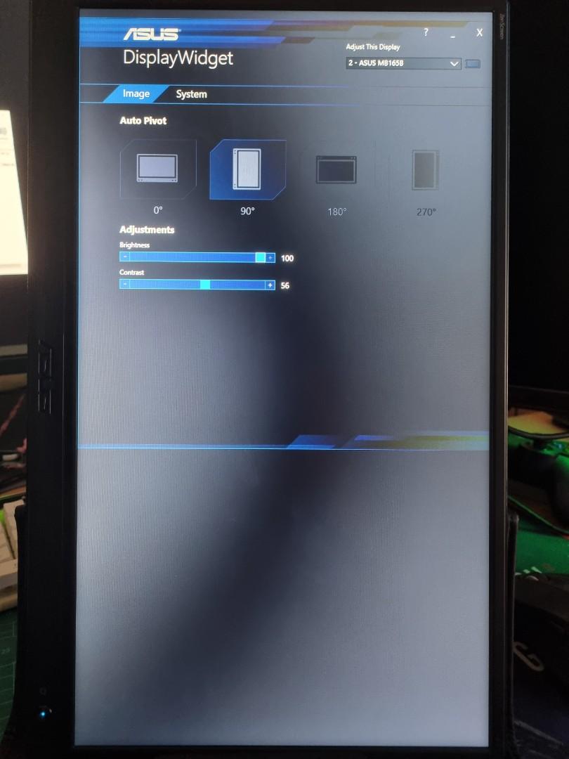 ZenScreen MB165B Portable Monitor, Computers & Tech, Parts
