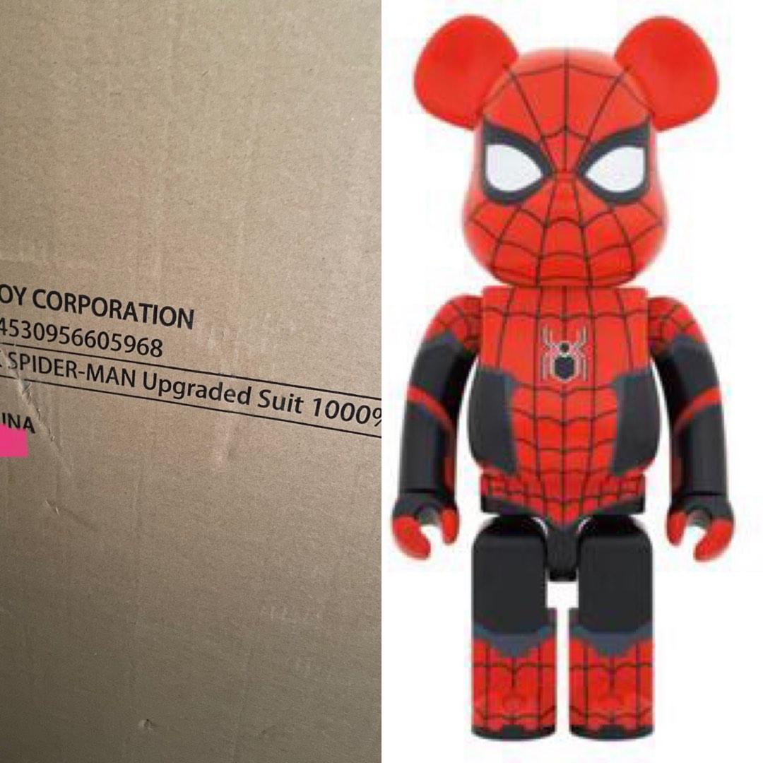 BE@RBRICK SPIDER-MAN UPGRADED SUIT全高約280mm