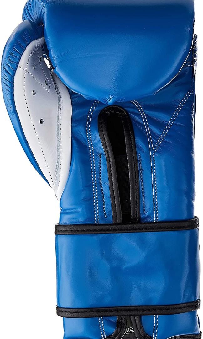 Blue Cleto Reyes 16oz Cleto Reyes Lace Up Sparring Gloves Blue