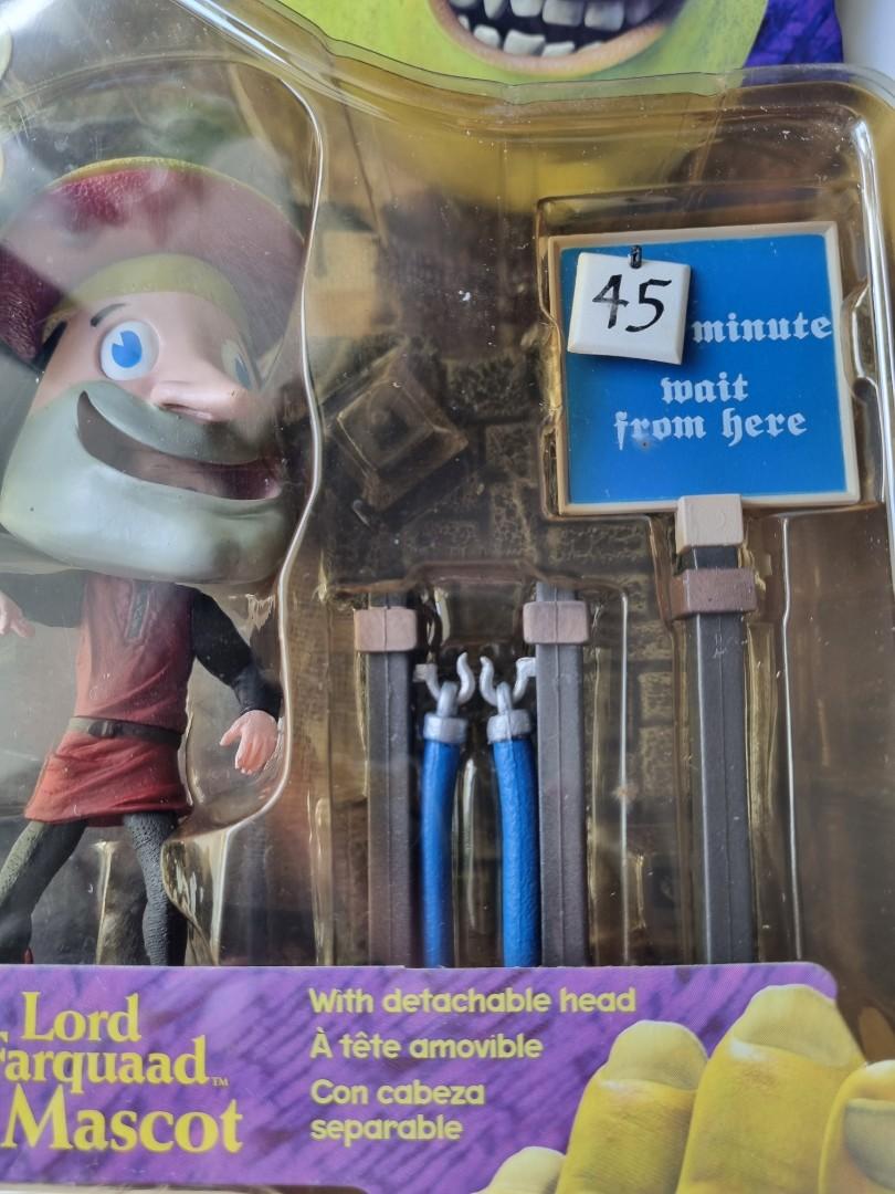 2001 McFarlane Shrek Lord Farquaad Mascot with Detachable Head, Hobbies