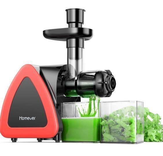 [2252] Homever Slow Juicer AMR520 for Fruits and Vegetables, TV & Home