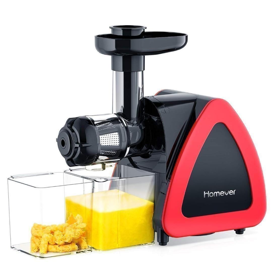 [2252] Homever Slow Juicer AMR520 for Fruits and Vegetables, TV & Home
